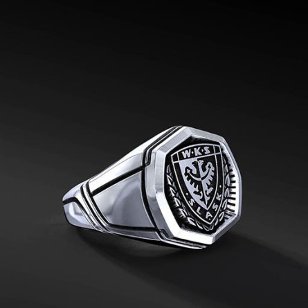 Sygnet WKS Octagon Mono Srebro 925 | Enigma Jubiler