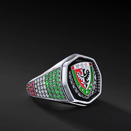 Sygnet WKS "Pave" Ag925 I ENIGMA Jubiler