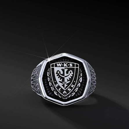 Sygnet WKS Pave Mono Srebro 925 | Enigma Jubiler