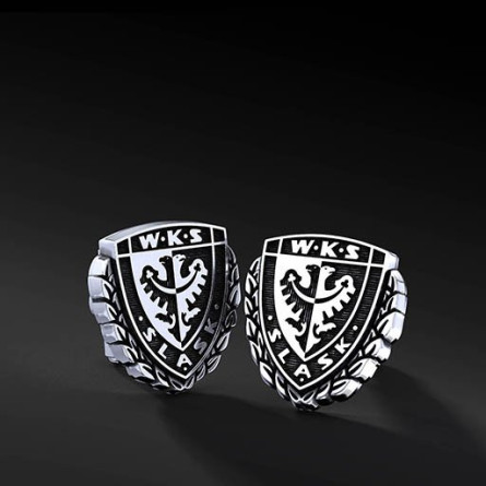 Spinki do mankietów WKS Mono Srebro 925 | Enigma Jubiler