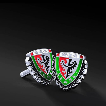 Spinki do mankietów WKS Color Srebro 925 | Enigma Jubiler