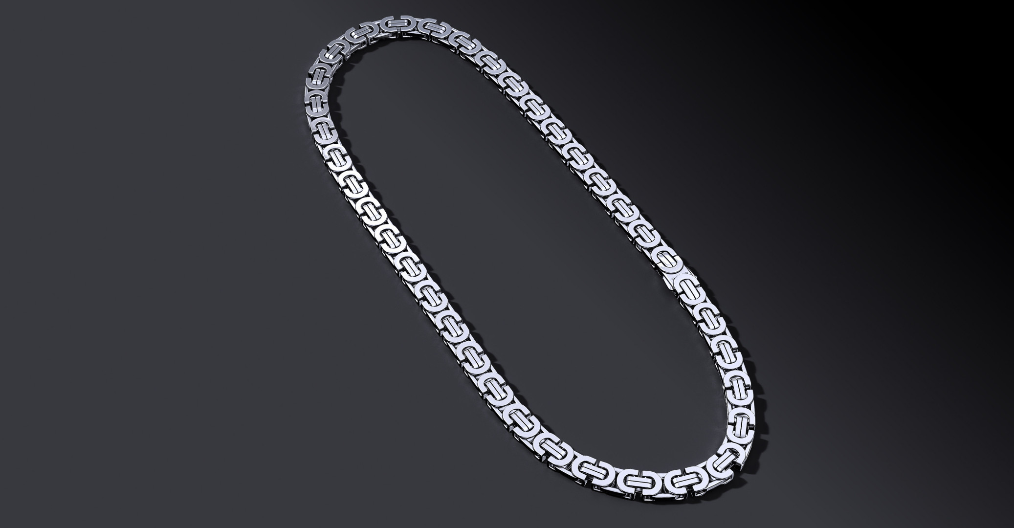 Srebrna Bizantyjka "Top Boy" – Srebro 925, Łańcuszek z Serialu Netflix Srebrna Bizantyjka "Top Boy" – Srebro 925, Łańcuszek z Serialu Netflix