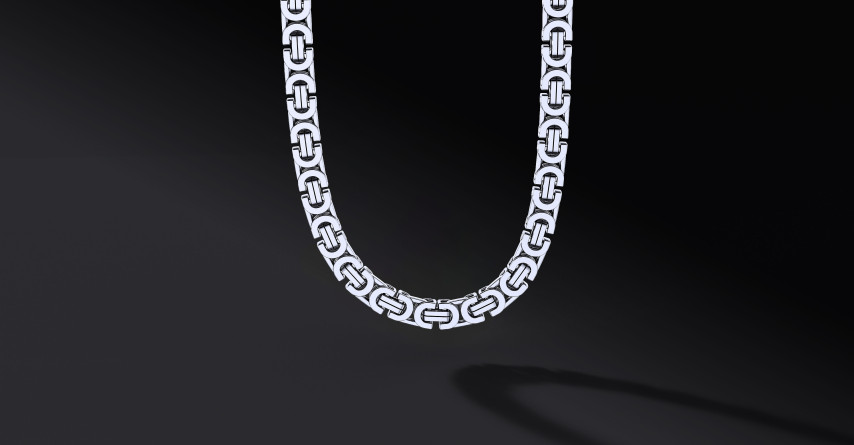 Srebrna Bizantyjka "Top Boy" – Srebro 925, Łańcuszek z Serialu Netflix Srebrna Bizantyjka "Top Boy" – Srebro 925, Łańcuszek z Serialu Netflix