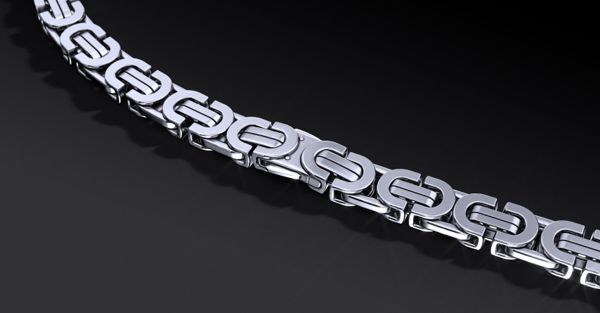 Srebrna Bizantyjka "Top Boy" – Srebro 925, Łańcuszek z Serialu Netflix Srebrna Bizantyjka "Top Boy" – Srebro 925, Łańcuszek z Serialu Netflix