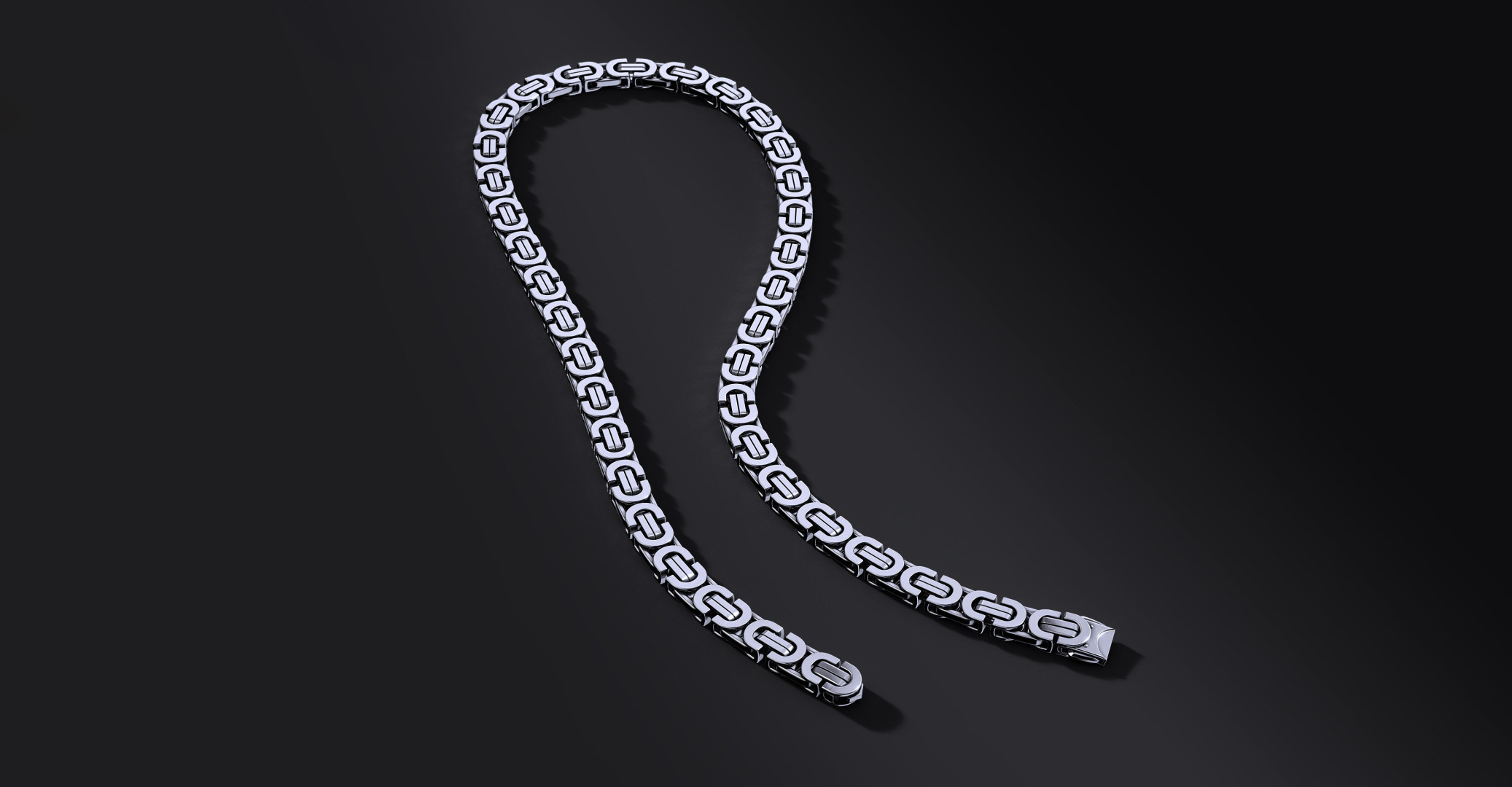 Srebrna Bizantyjka "Top Boy" – Srebro 925, Łańcuszek z Serialu Netflix Srebrna Bizantyjka "Top Boy" – Srebro 925, Łańcuszek z Serialu Netflix