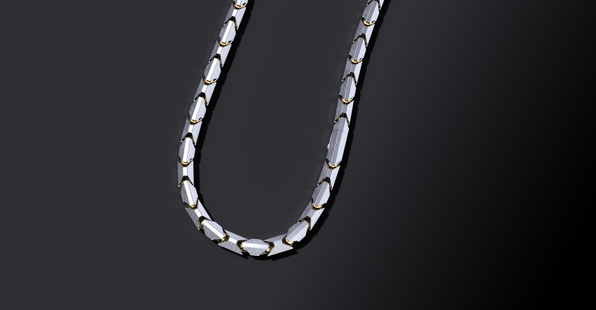 Łańcuch "Ironclad" – Srebrny Łańcuszek 925, Solidny Design