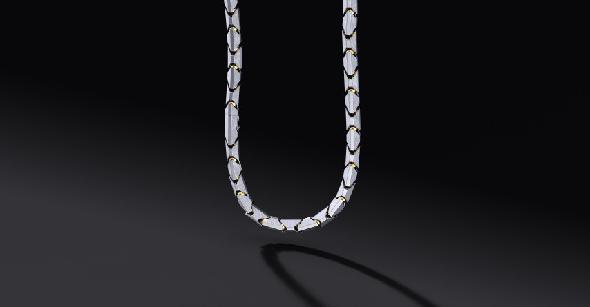 Łańcuch "Ironclad" – Srebrny Łańcuszek 925, Solidny Design