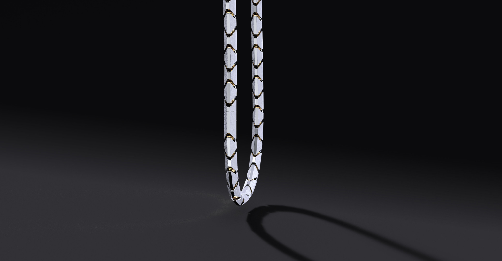 Łańcuch "Ironclad" – Srebrny Łańcuszek 925, Solidny Design