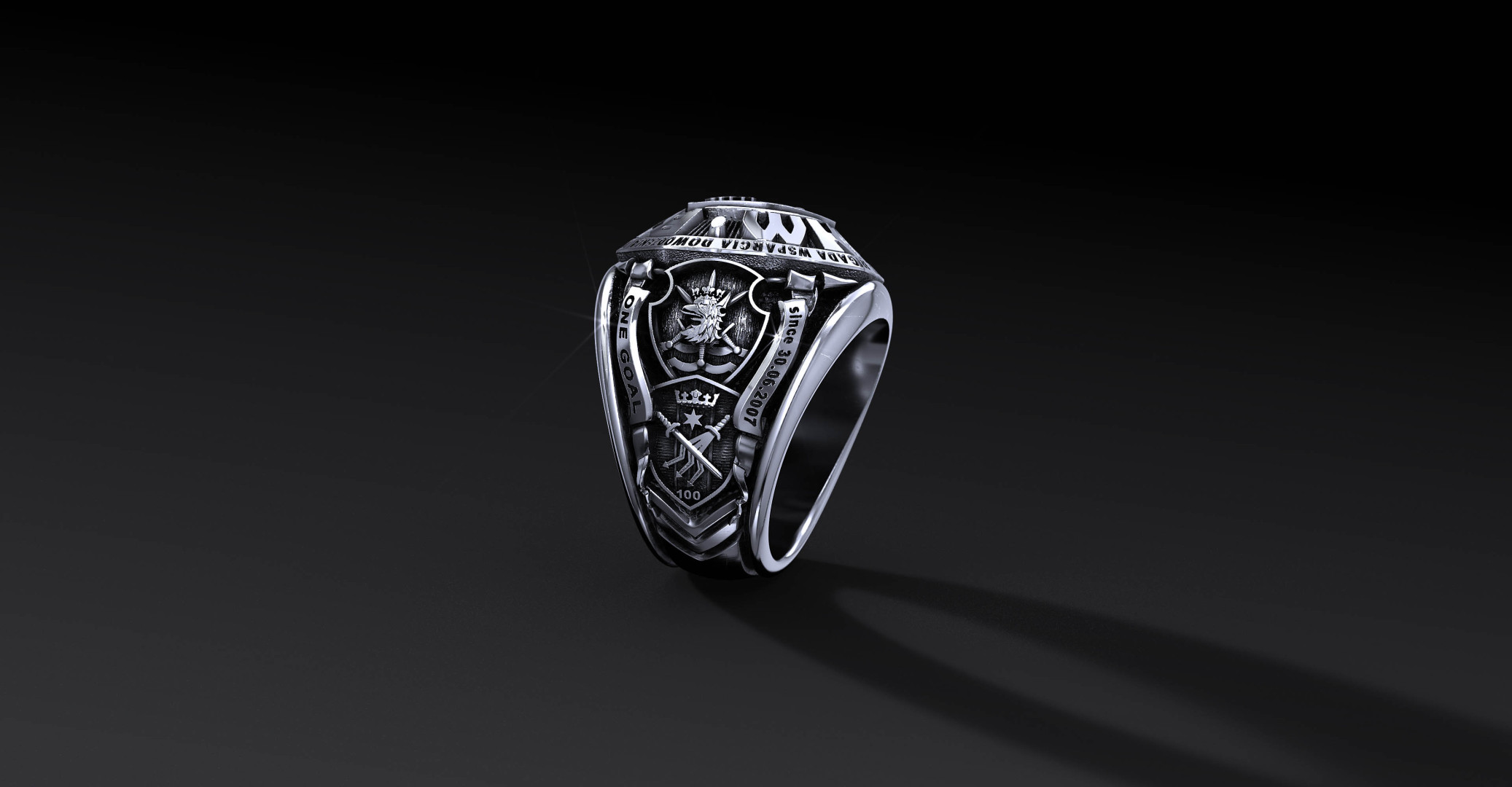 Pierścień Brygady Wsparcia Dowodzenia Wielonarodowego Korpusu Płn-Wsch