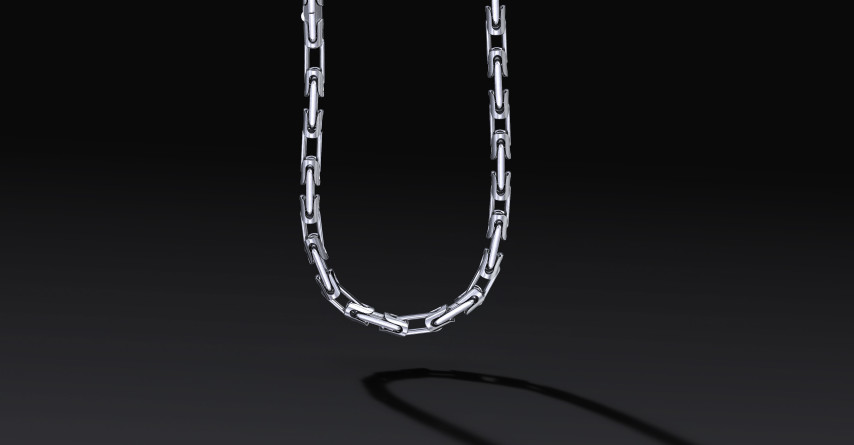 Łańcuch "Sentinel Pave" 8mm – Srebrny Łańcuszek 925 z Cyrkoniami Łańcuch "Sentinel Pave" 8mm – Srebrny Łańcuszek 925 z Cyrkoniami