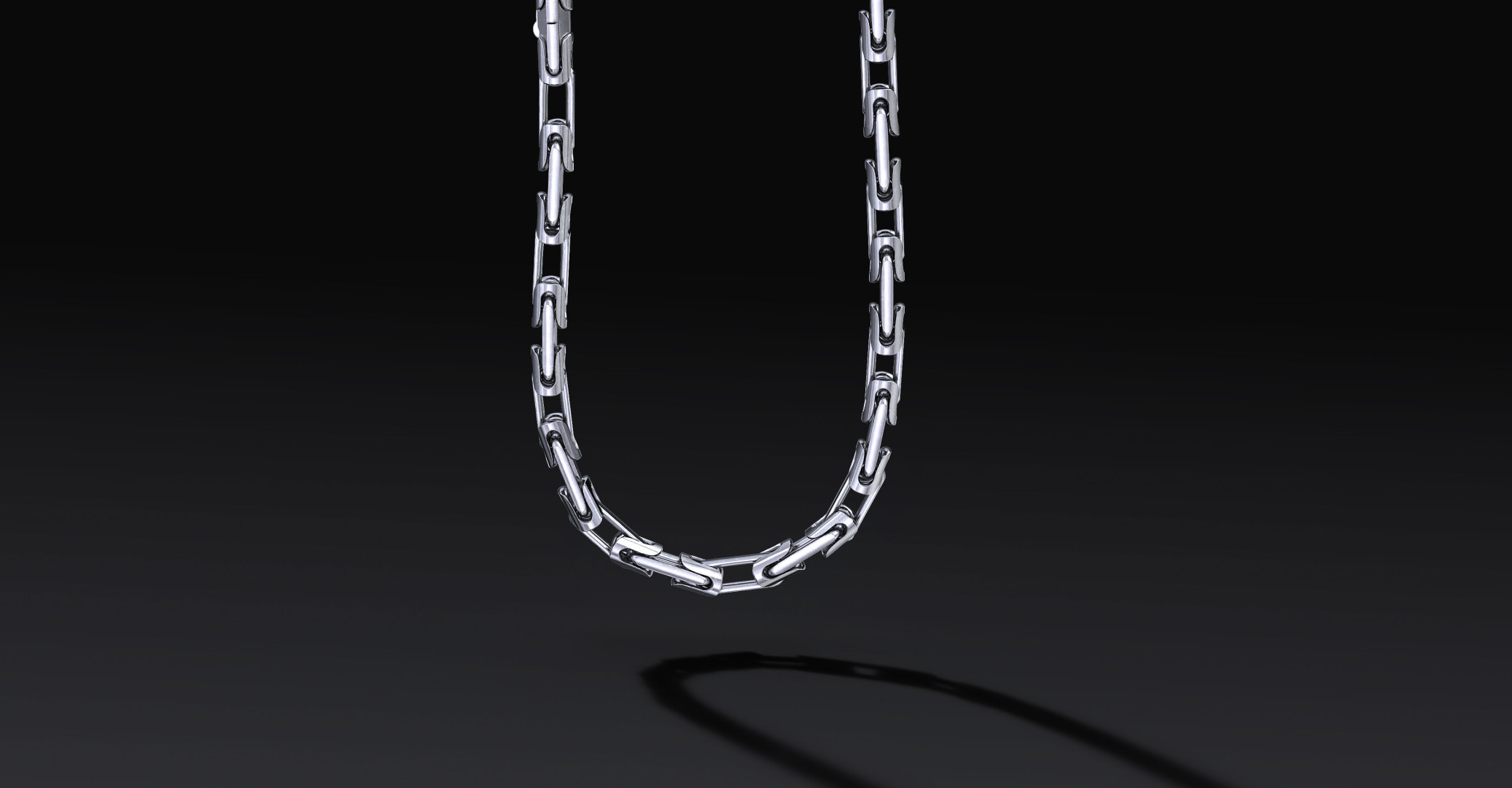 Łańcuch "Sentinel Pave" 8mm – Srebrny Łańcuszek 925 z Cyrkoniami Łańcuch "Sentinel Pave" 8mm – Srebrny Łańcuszek 925 z Cyrkoniami