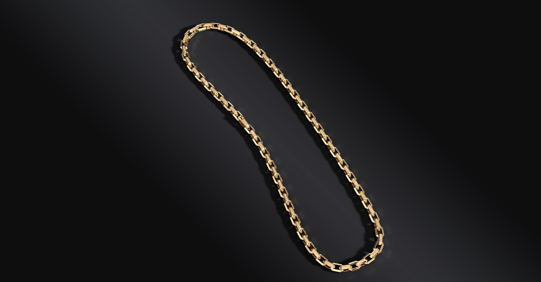 Łańcuch "Vanguard" 8mm – Złoty Łańcuch Męski