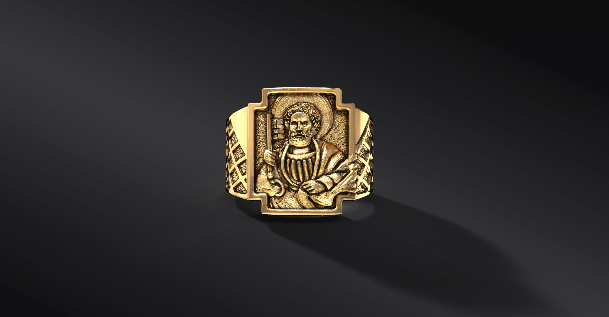 Pierścień Rybaka Leona XIV Pierścień Rybaka Leona XIV