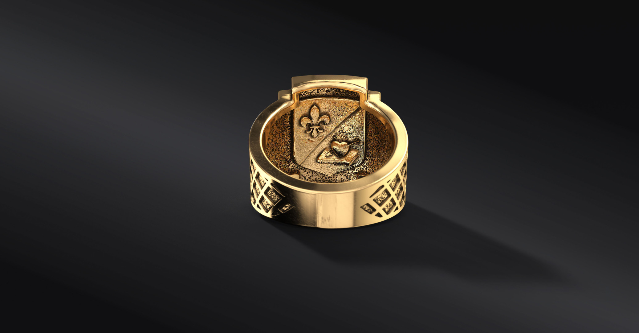 Pierścień Rybaka Leona XIV - Brąz