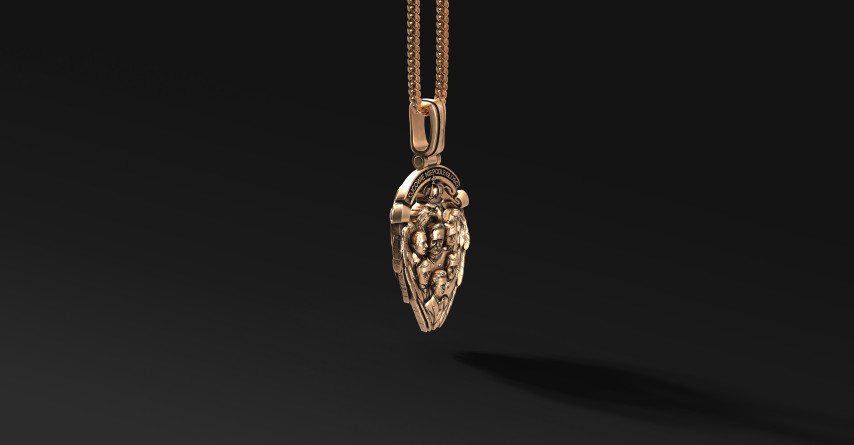 Zawieszka Ojcowie Niepodległości z brązu – symbol historii i jedności