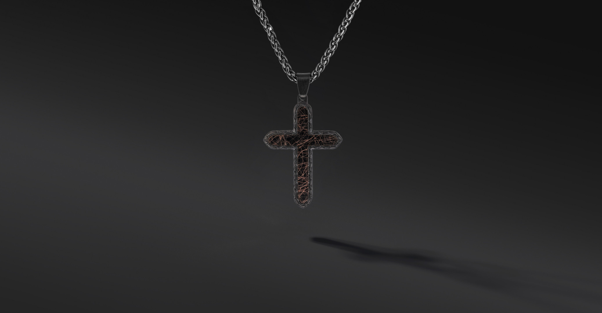 Krzyżyk „Altara” – stal szlachetna z łańcuszkiem