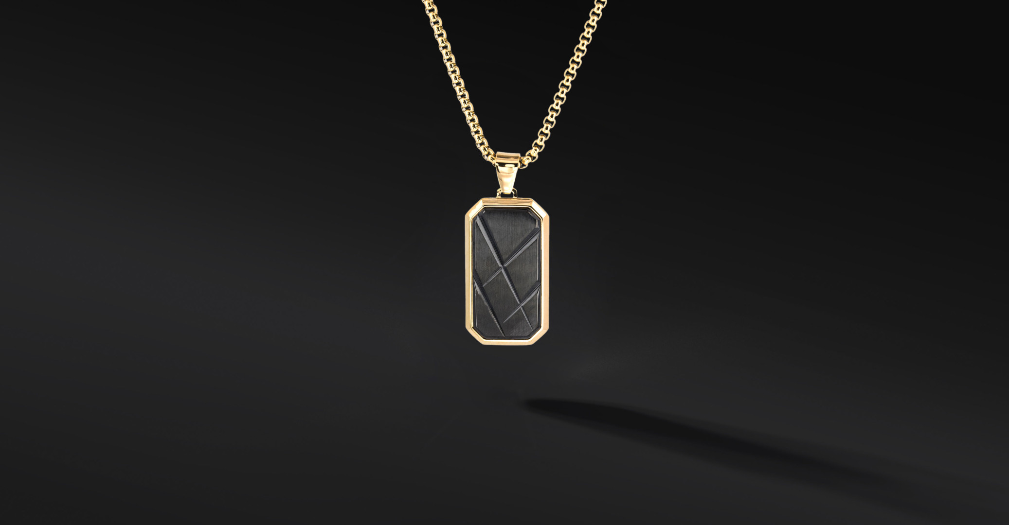 Nieśmiertelnik "Nocturne" – stal szlachetna | Ciemna elegancja i siła | Enigma