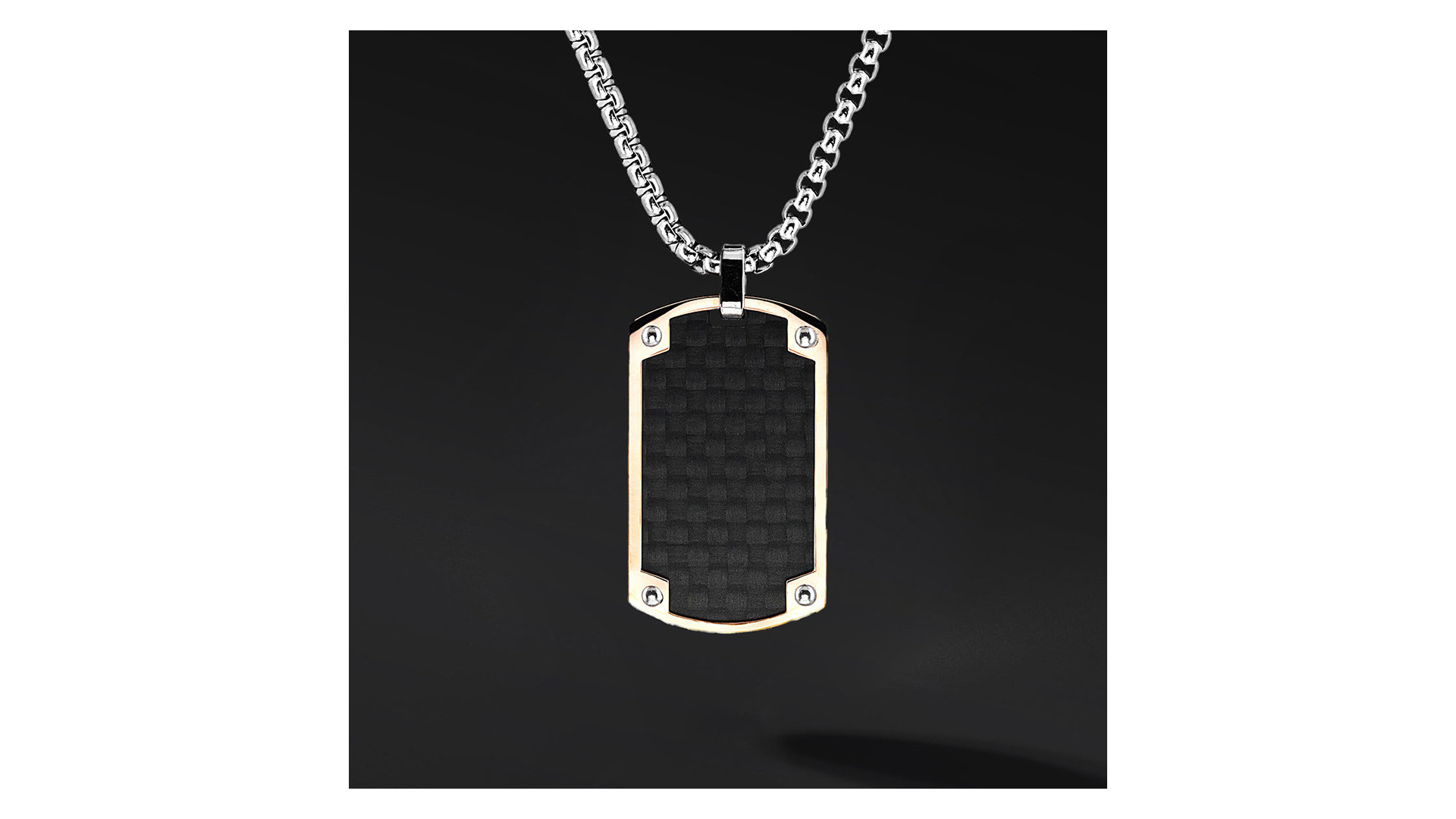 Nieśmiertelnik "Vault" – stal szlachetna | Mocny symbol męskiego stylu | Enigma