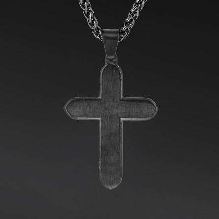 Krzyżyk „Altara” – stal szlachetna z łańcuszkiem