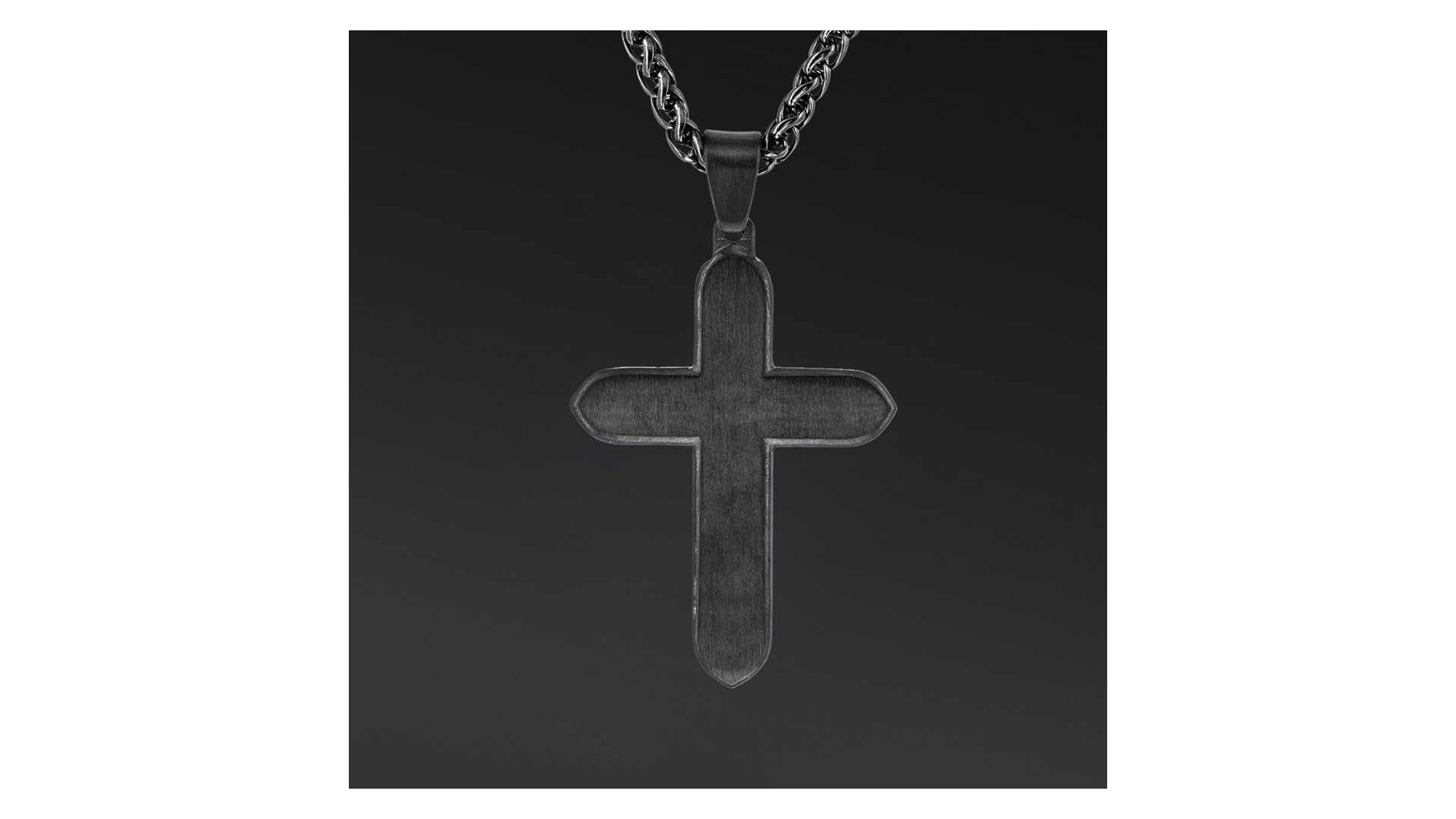 Krzyżyk „Altara” – stal szlachetna z łańcuszkiem
