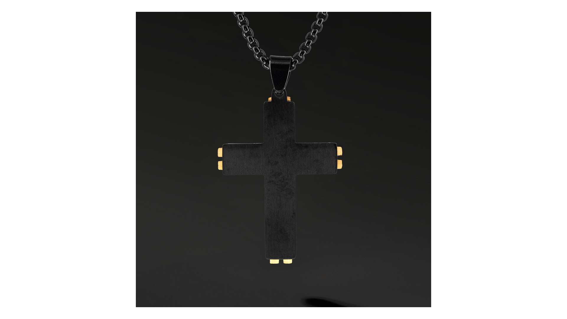 Krzyżyk „Aureon” – stal szlachetna z łańcuszkiem Krzyżyk „Aureon” – stal szlachetna z łańcuszkiem