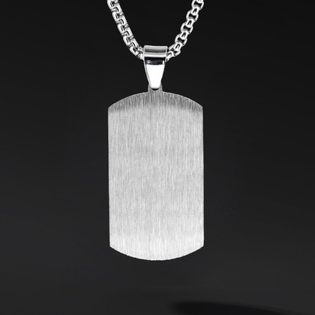 Nieśmiertelnik "Solvar" Gold (Stal szlachetna) | Enigma Jubiler