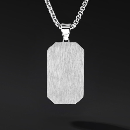 Nieśmiertelnik „Radiant” Gold (Stal szlachetna)