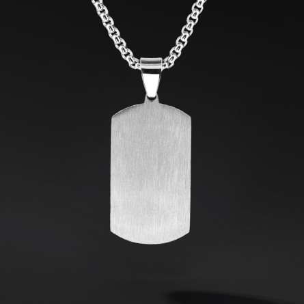 Nieśmiertelnik „Aven” – klasyczna biżuteria męska ze stali szlachetnej