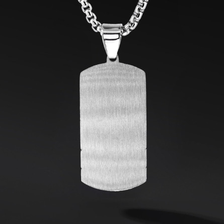 Nieśmiertelnik „Auren” Gold – stal szlachetna w eleganckim wydaniu | Enigma Jubiler