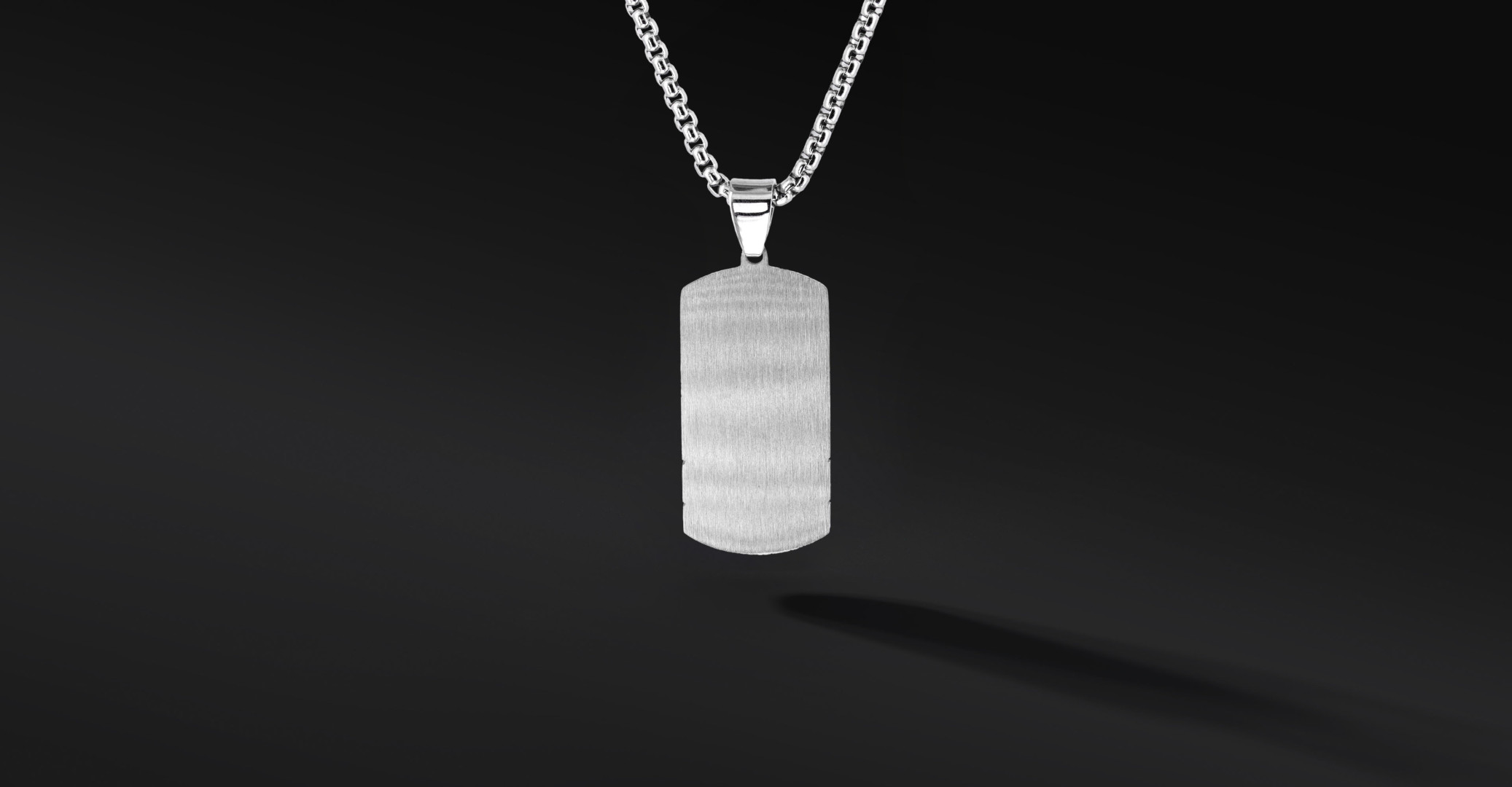 Nieśmiertelnik „Auren” Gold – stal szlachetna w eleganckim wydaniu | Enigma Jubiler