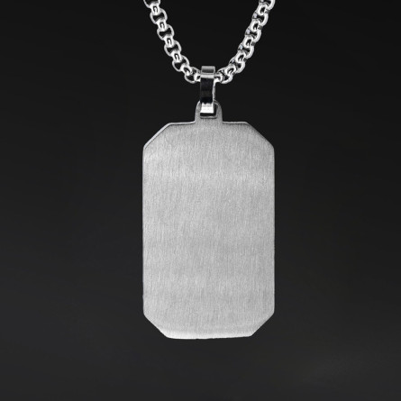 Nieśmiertelnik "Camo" – stal szlachetna | Wojskowy styl i nowoczesny design | Enigma