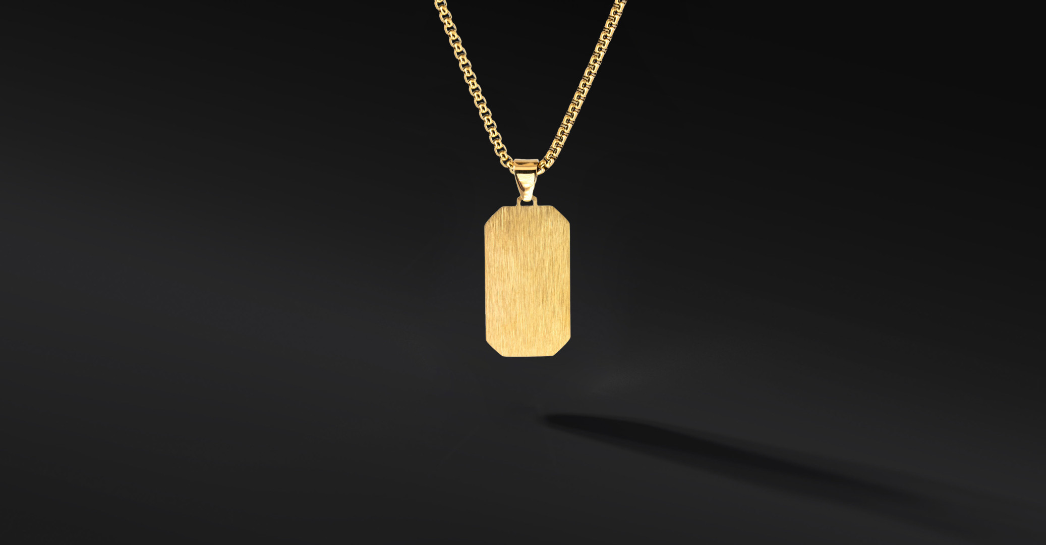 Nieśmiertelnik "Nocturne" – stal szlachetna | Ciemna elegancja i siła | Enigma