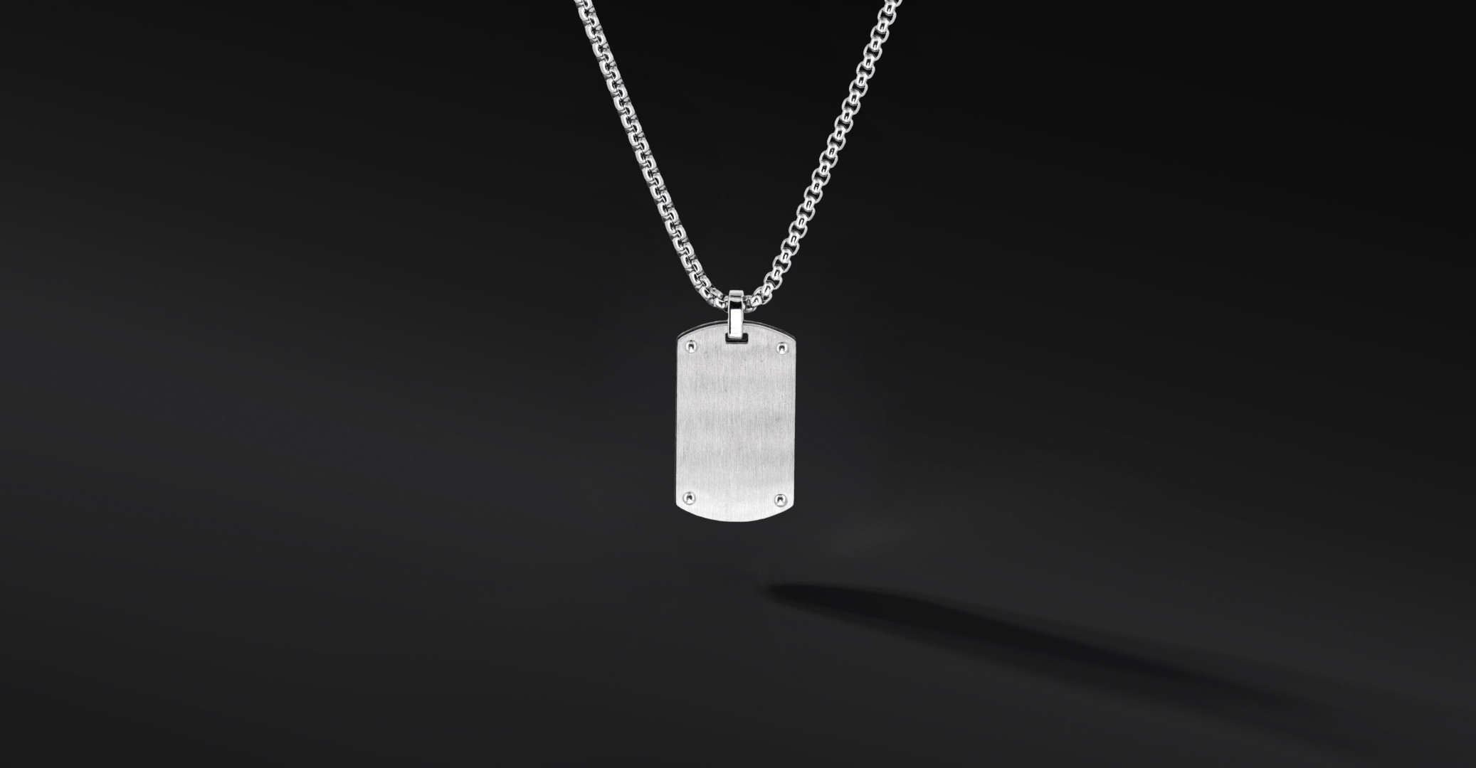 Nieśmiertelnik "Vault" – stal szlachetna | Mocny symbol męskiego stylu | Enigma