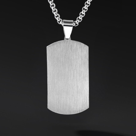 Nieśmiertelnik "Miradog" – stal szlachetna | Styl militarny i wytrzymałość | Enigma