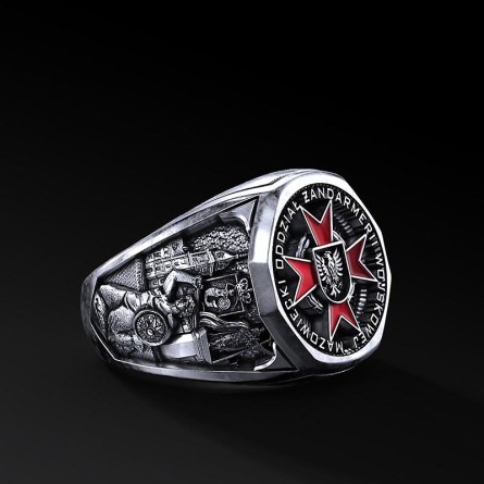 Pierścień Mazowieckiego Oddziału Żandarmerii Wojskowej