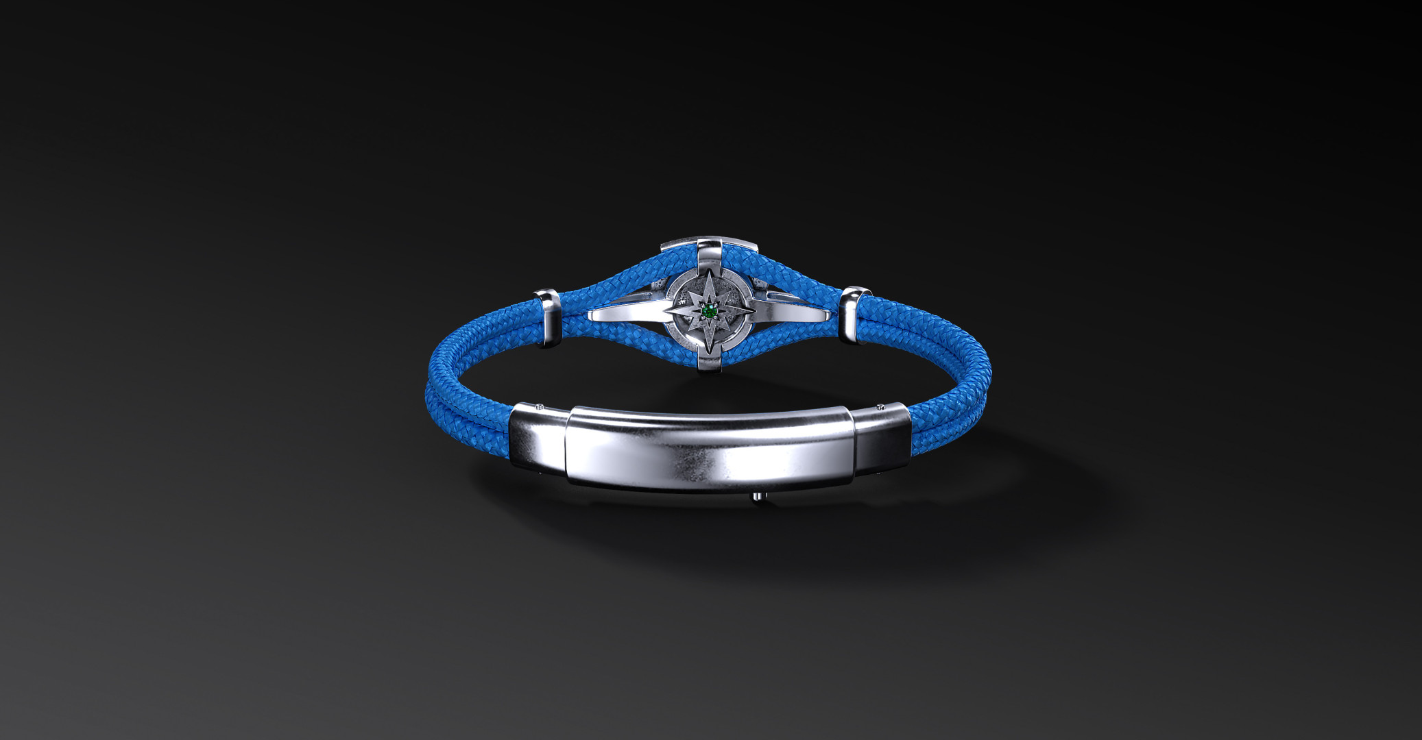 Bransoleta WKS Śląsk Wrocław Polar Cord Blue Elettrico I ENIGMA Jubiler Bransoleta WKS Śląsk Wrocław Polar Cord Blue Elettrico I ENIGMA Jubiler