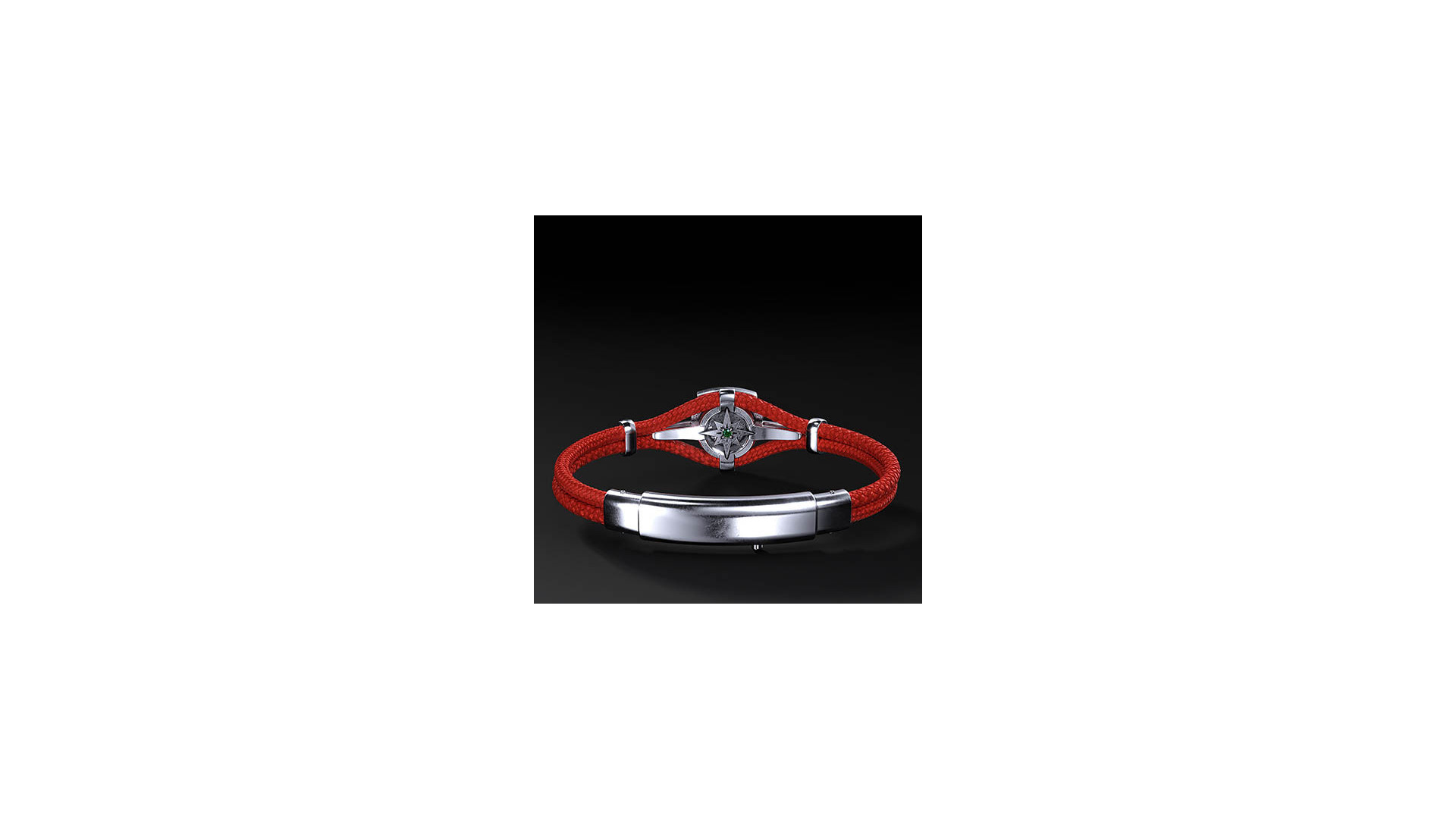 Bransoleta WKS Śląsk Polar Cord Srebro 925 | Enigma Jubiler