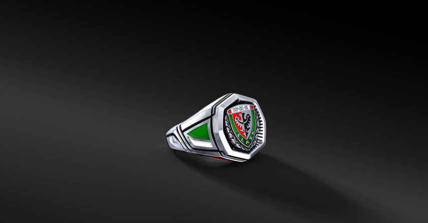 Sygnet WKS Octagon Polar Bronze | Enigma Jubiler