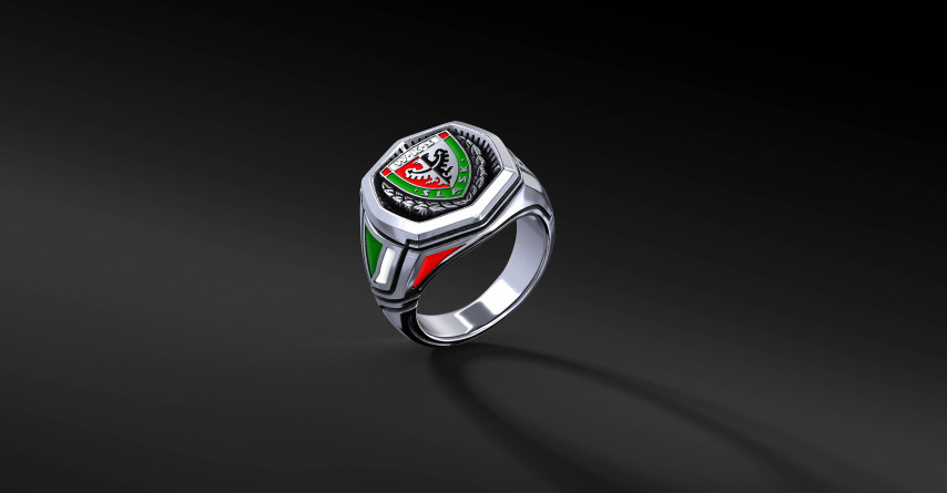 Sygnet WKS Octagon Color Srebro 925 | Enigma Jubiler Sygnet WKS Octagon Color Srebro 925 | Enigma Jubiler