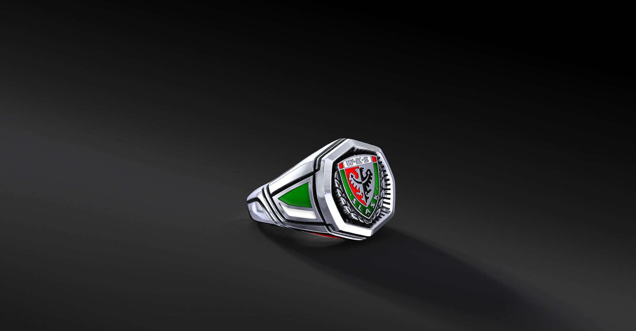 Sygnet WKS Octagon Color Srebro 925 | Enigma Jubiler Sygnet WKS Octagon Color Srebro 925 | Enigma Jubiler