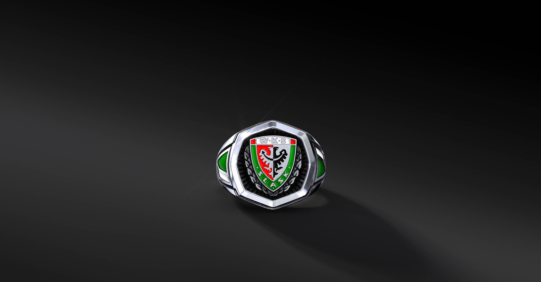 Sygnet WKS Octagon Color Srebro 925 | Enigma Jubiler Sygnet WKS Octagon Color Srebro 925 | Enigma Jubiler