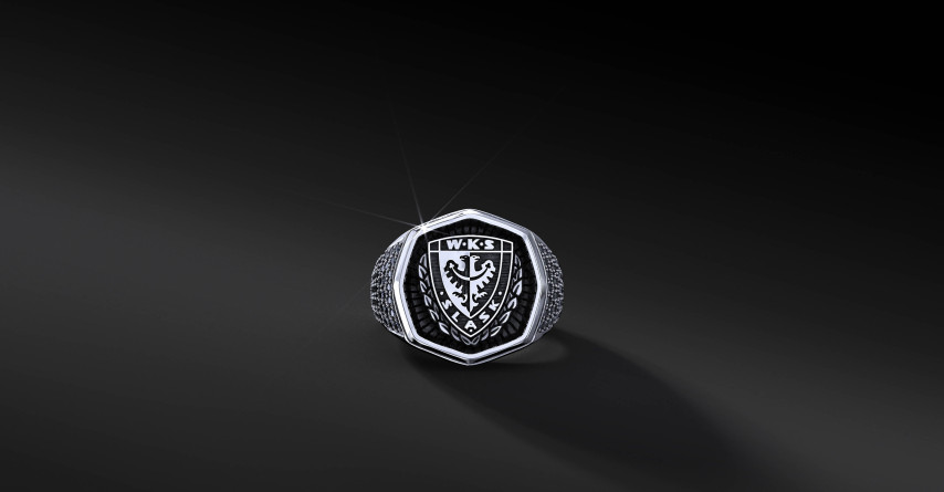 Sygnet WKS Pave Mono Srebro 925 | Enigma Jubiler Sygnet WKS Pave Mono Srebro 925 | Enigma Jubiler