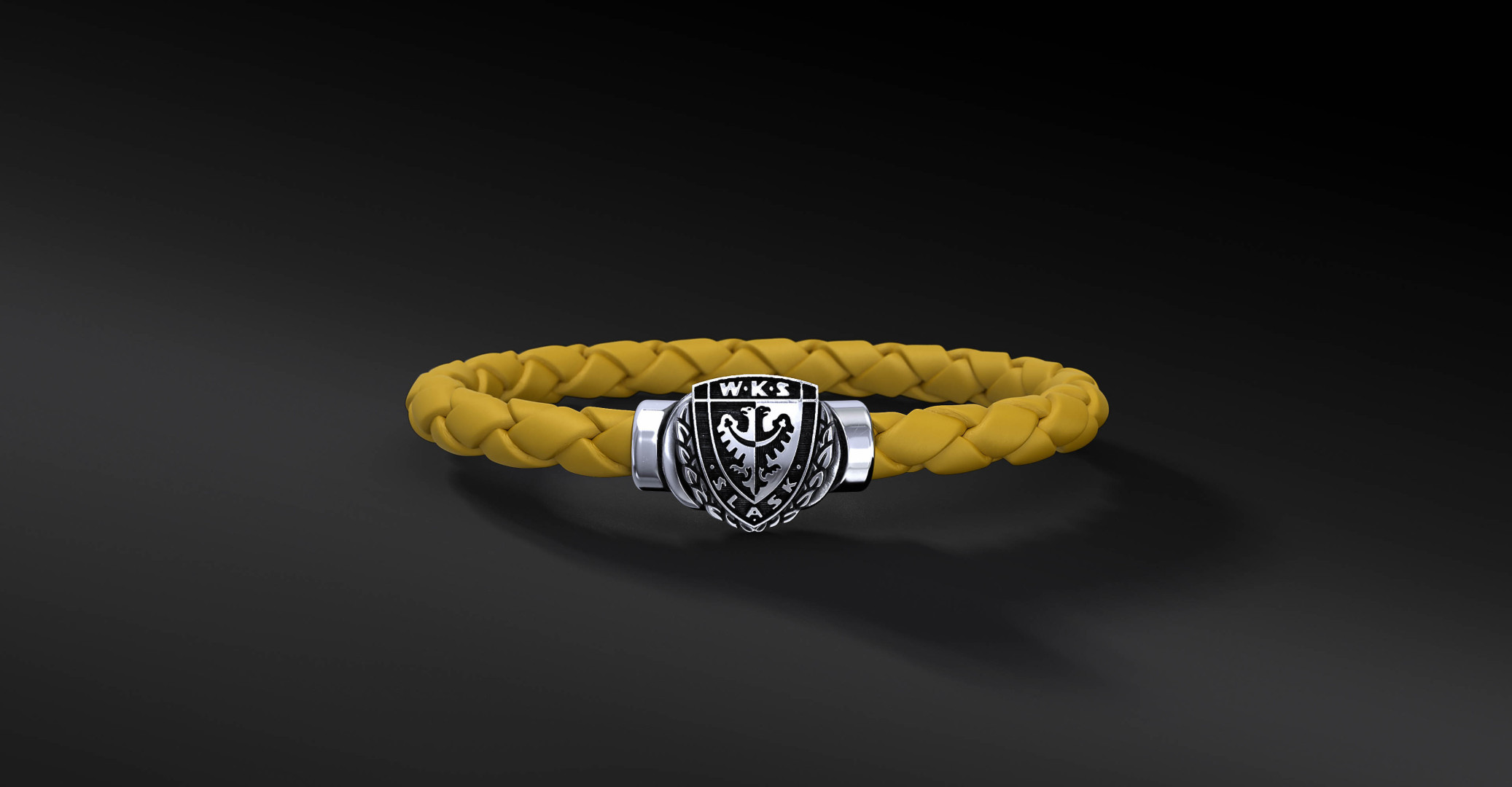 Bransoleta WKS "Intelock Color" Yellow Ag925 I ENIGMA Jubiler