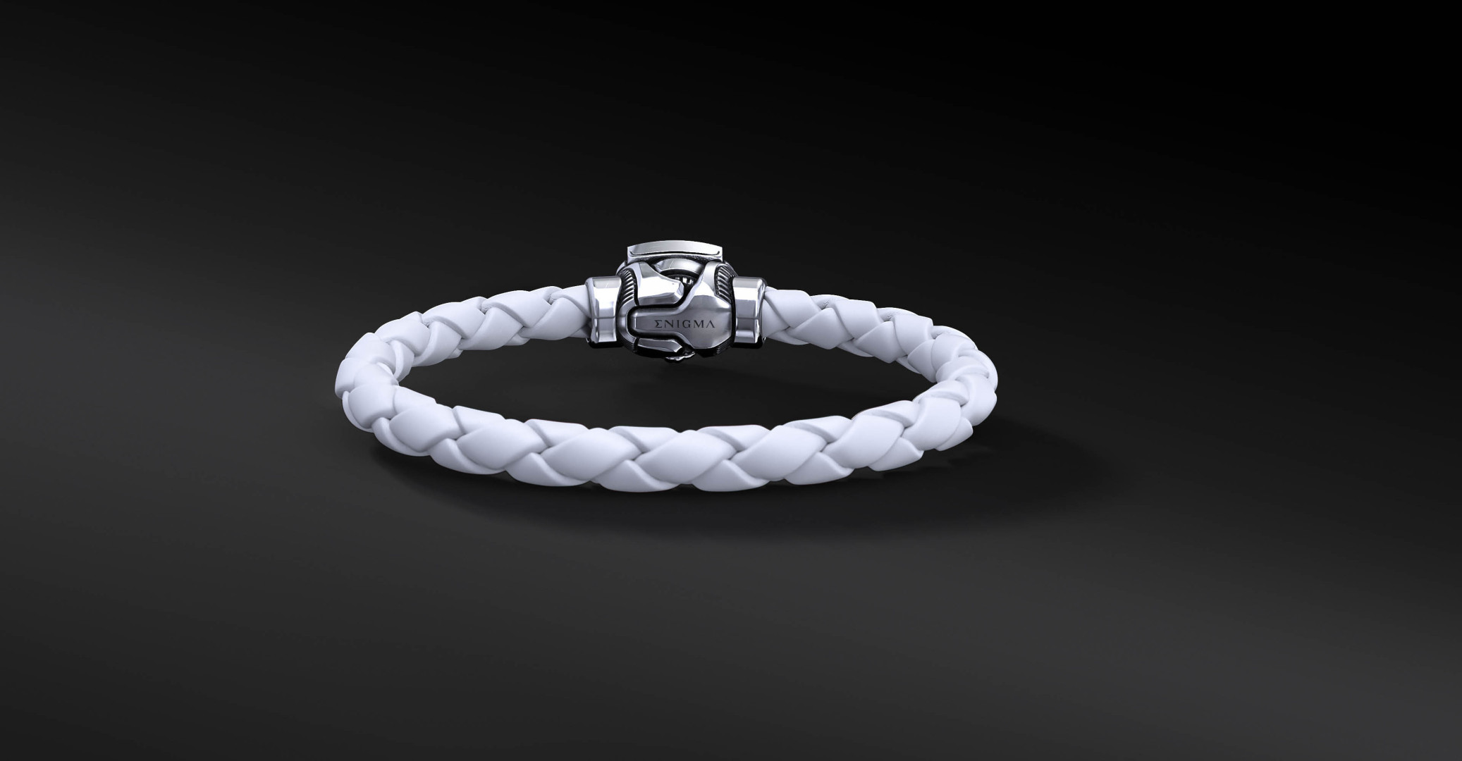 Bransoleta WKS Interlock White Polar Bronze | Enigma Jubiler