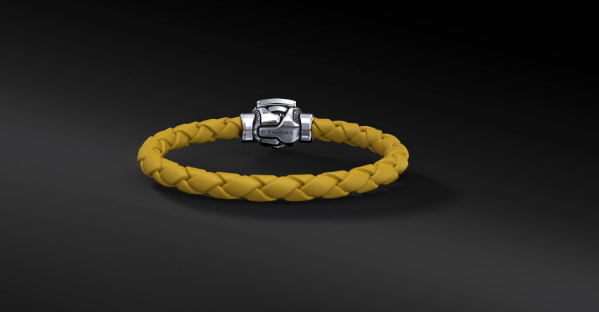 Bransoleta WKS Interlock Yellow Polar Bronze | Enigma Jubiler