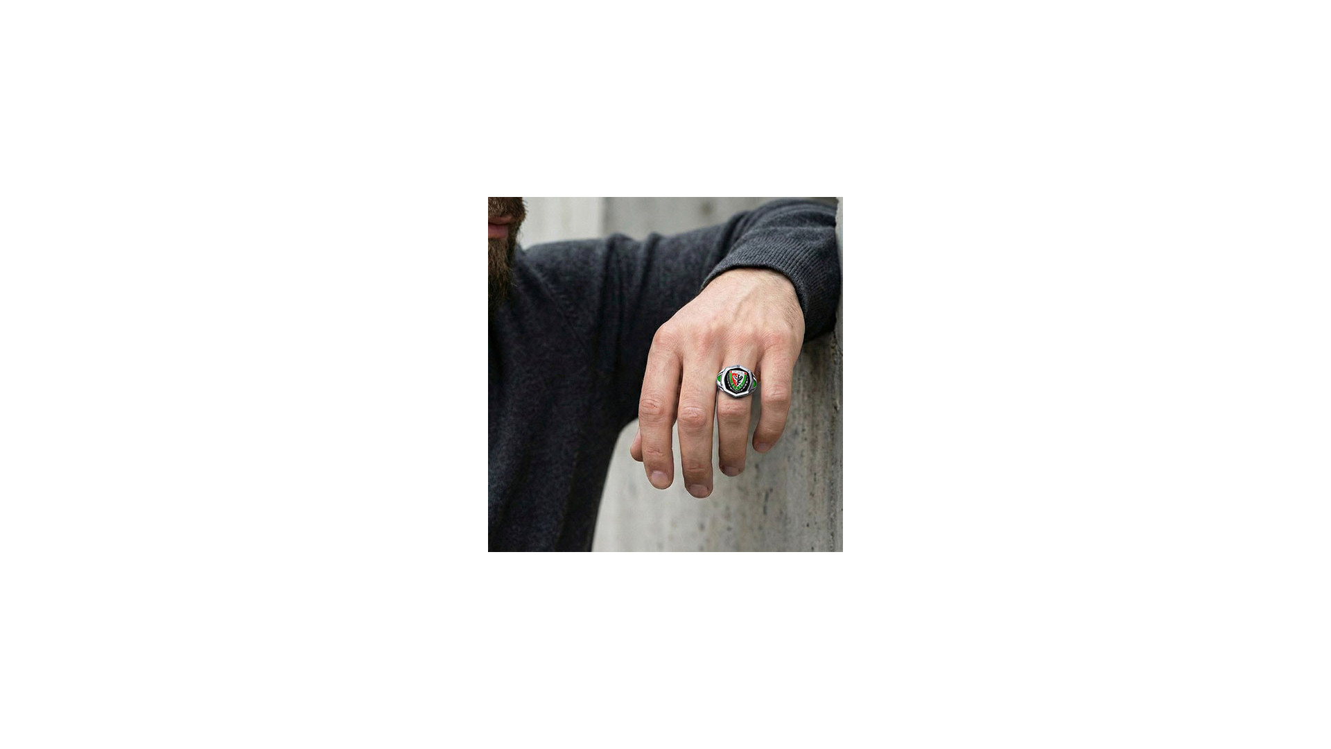Sygnet WKS Octagon Color Srebro 925 | Enigma Jubiler Sygnet WKS Octagon Color Srebro 925 | Enigma Jubiler