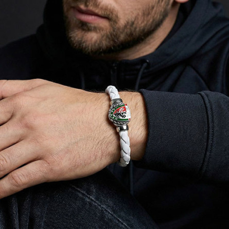 Bransoleta WKS Interlock White Polar Bronze | Enigma Jubiler