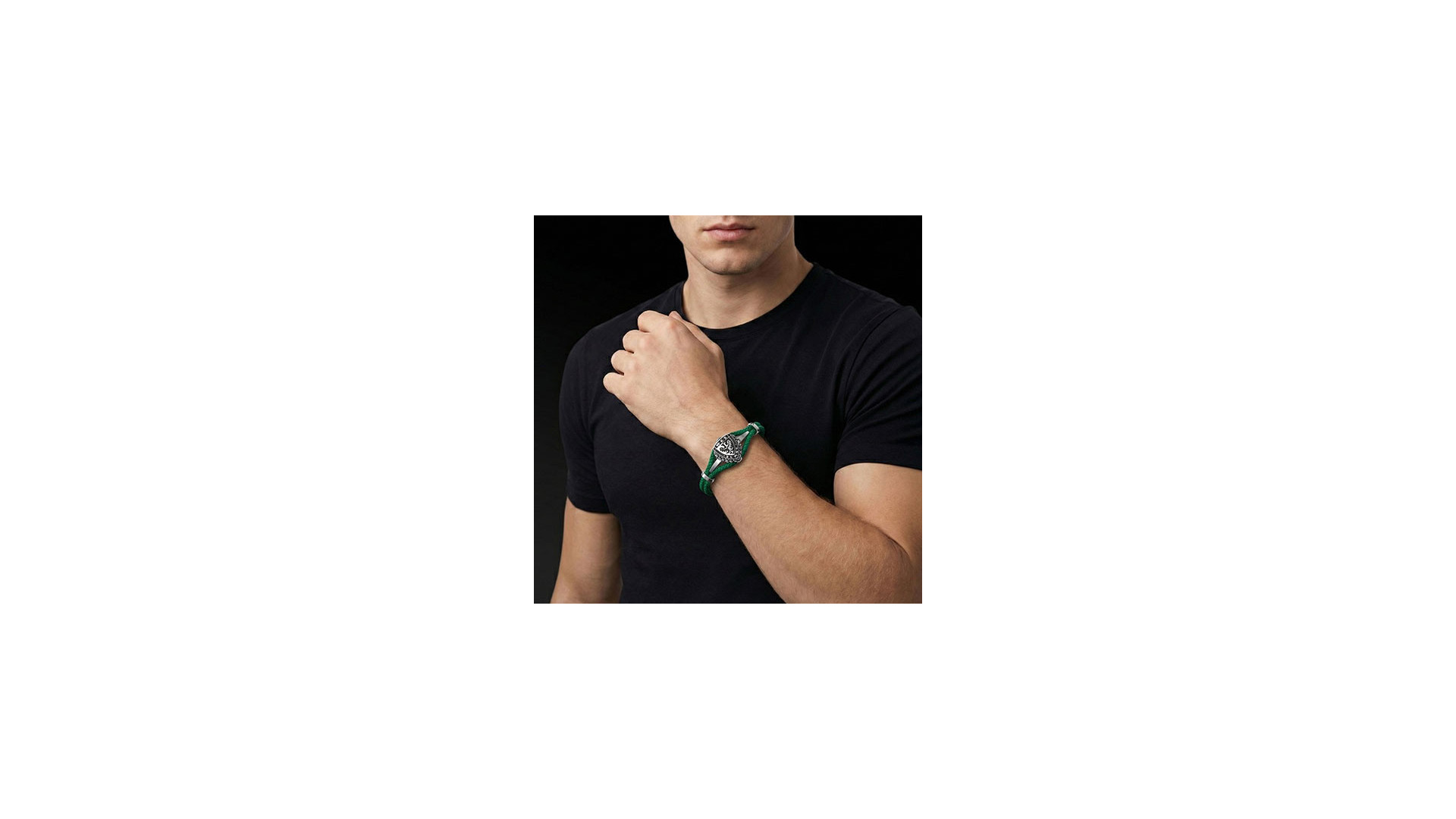 Bransoleta WKS Śląsk Polar Cord Srebro 925 | Enigma Jubiler
