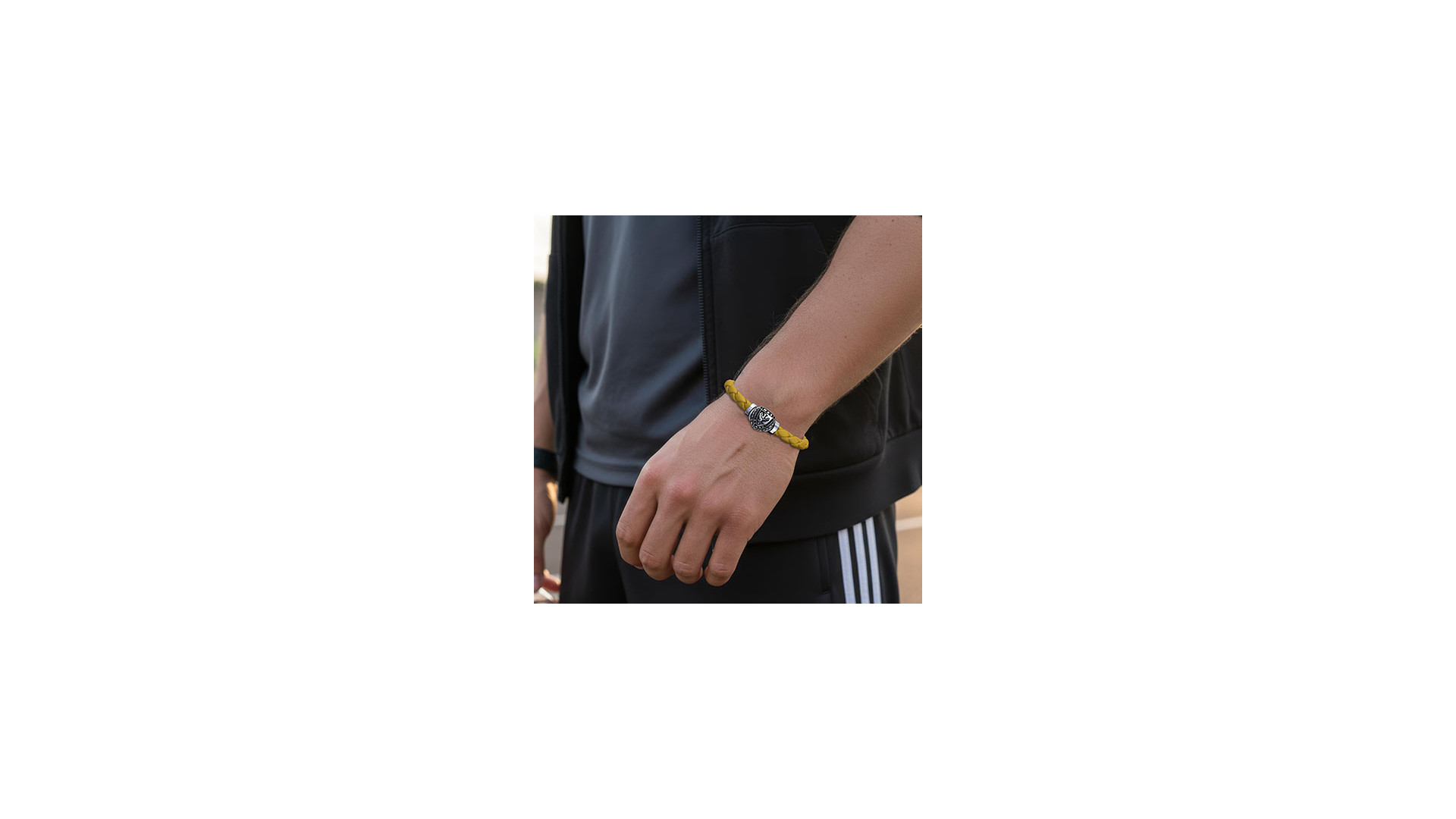 Bransoleta WKS "Intelock Color" Yellow Ag925 I ENIGMA Jubiler