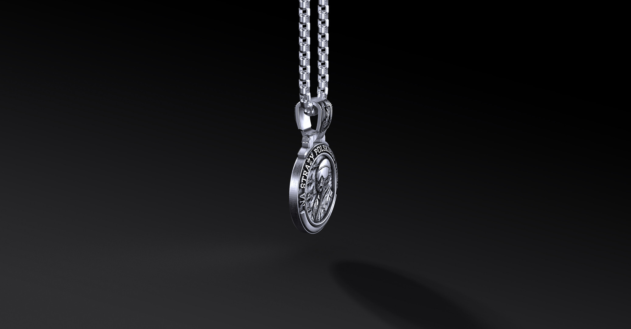 Medalik Sił Powietrznych RP – personalizowany (Ag925) Medalik Sił Powietrznych RP – personalizowany (Ag925)